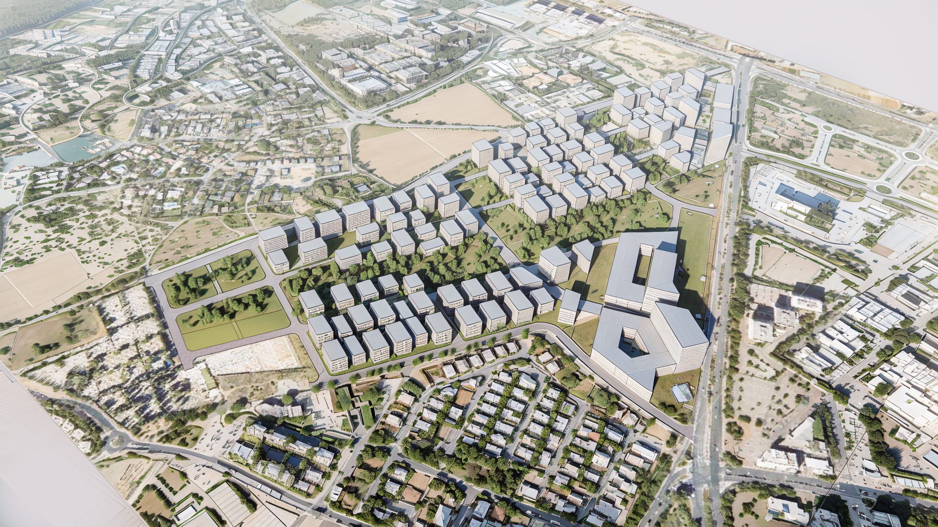 הדמיית תכנון מנדי רוזנפלד